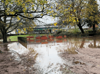 
WATCH: Storm Claudia swamps Swan Meadows in silt!