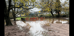 
WATCH: Storm Claudia swamps Swan Meadows in silt!