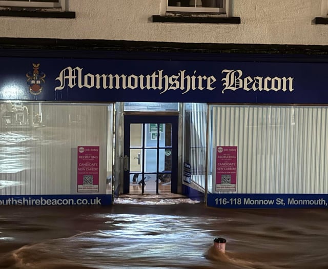 The Editor Writes - Seeng the effects of Storm Claudia in Monmouth 