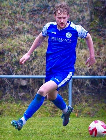 Matt Burns scored a last-minute equaliser for Blaenavon Blues