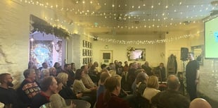 
Playing it for laughs at Abergavenny Comedy Club 