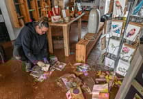 Monmouth - the clean up begins as residents return to their homes and businesses