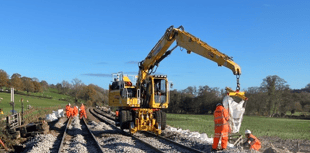 Rapid railway repair sees trains back in Aber