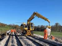 Rapid railway repair sees trains back in Aber