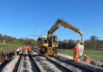WATCH: Rapid 60-hour repair to Marches Line after flooding washes out railway
