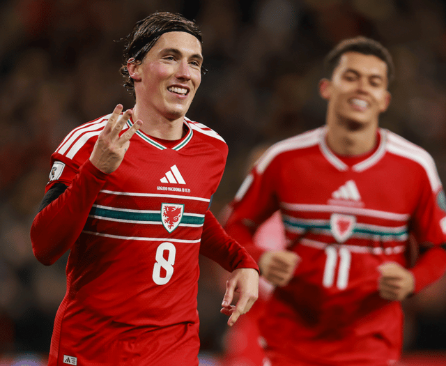 Wales in seventh heaven as Wilson fires hat-trick