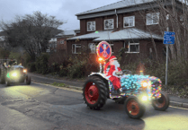 Twinkling tractors to light up the streets of Abergavenny