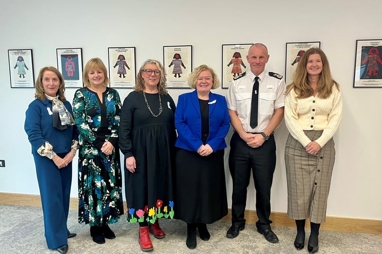 white ribbon launch