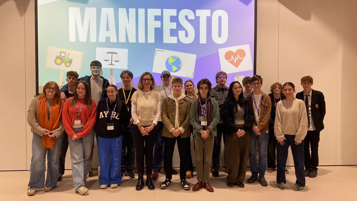 UK Parliament week brought to Abergavenny schools as students encouraged to engage in politics