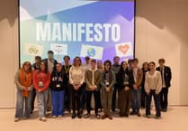 WATCH: Fookes visits marks UK Parliament week at Abergavenny schools