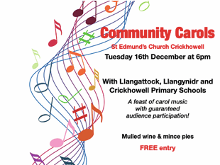 Community Carols in Crickhowell – a festive evening for all
