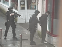 WATCH: Armed Police swarm the streets of Pontypool 
