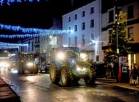 Tractors bring festive spirit to Monnow Street