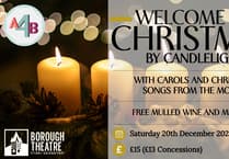 A candlelight Welcome to Christmas at the Borough Theatre