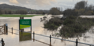 Flood warning issued for River Usk