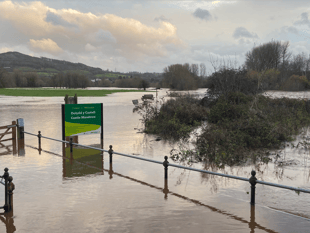 Flood warning issued for River Usk