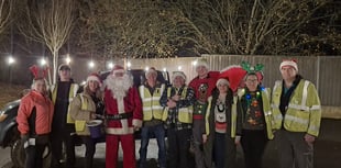 Santa Claus arrives in Raglan for a festive knees-up!