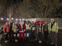 Santa Claus arrives in Raglan for a festive knees-up!
