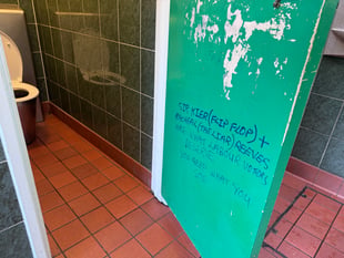 
Labour in the lavatory! 