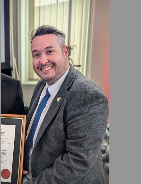 Cllr Jonathan Millard becomes Blaenau Gwent's first UK Reform councillor. Pic from Reform UK.