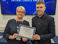Patient choice award for local pharmacist