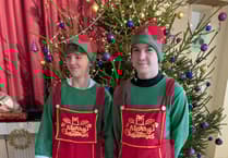 Christmas cheer and fundraising at Llanarth