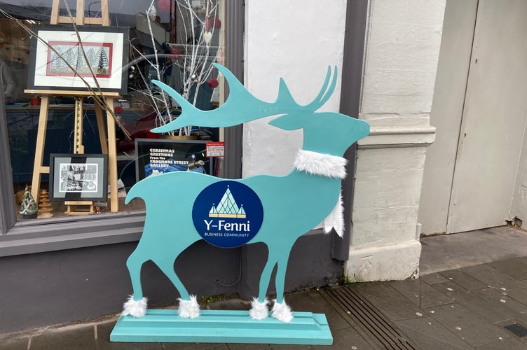 Abergavenny reindeer trail