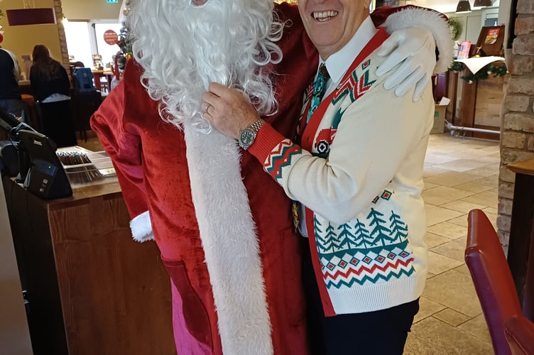 Santa at Brewers Fayre, Abergavenny