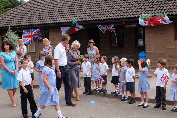 The school was paid a visit in 2014 by Camilla, who was Duchess of Cornwall