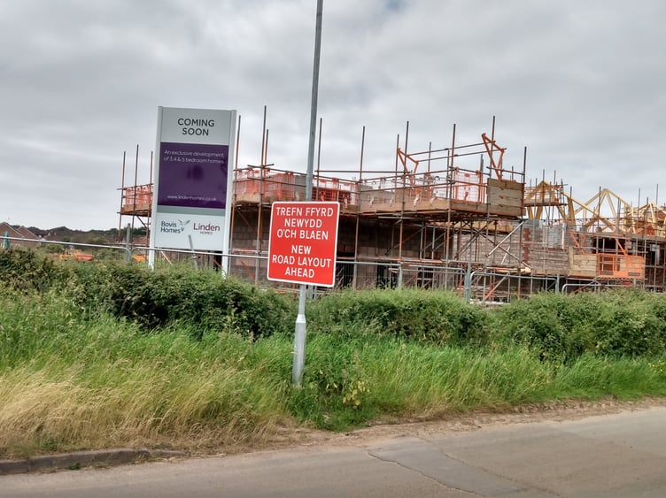 Monmouthshire Council is putting forward plans for 2,000 new homes in the county
