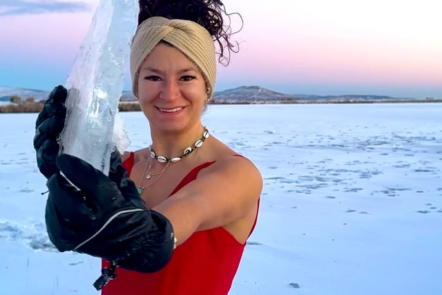 Ice Maiden Zoe chills into 2026 with freezing dips  