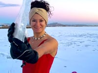 Ice Maiden Zoe chills into 2026 with freezing dips  
