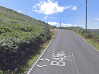 Llangynidr Mountain Road currently closed due to weather conditions