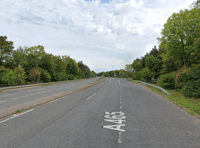 Collision shuts A465 near Abergavenny community hospital 