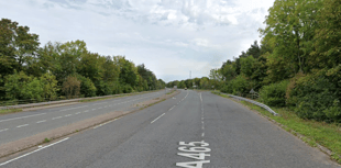 Collision shuts A465 near Abergavenny community hospital 