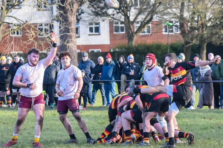 Brynmawr clear their lines at Bailey Park