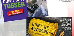Council backs 'Don't Be a Tosser' campaign