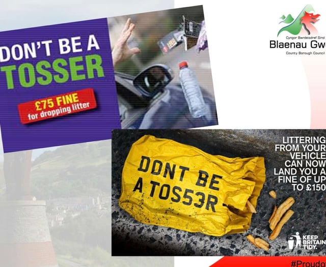 Council backs 'Don't Be a Tosser' campaign
