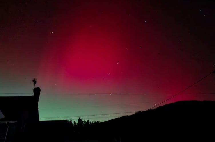 Another photo of the Northern lights captured in Walford