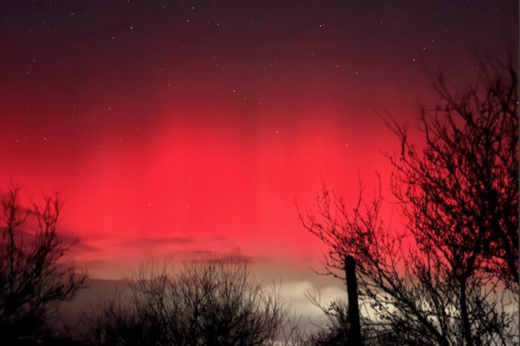 Another photo of Aurora Borealis captured in Mitchel Troy 