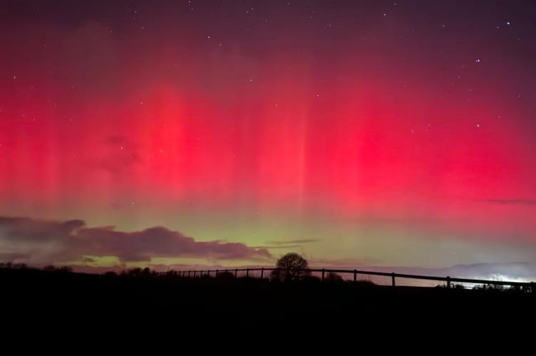 Northern lights spotted in Bigsweir