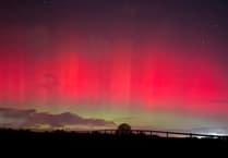 Aurora Borealis dazzle skies over Monmouthshire