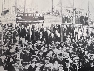 

The Abergavenny "Bulldog" who brought the Carnegie Library to town 