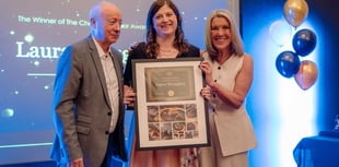 Laura wins chef of the year!