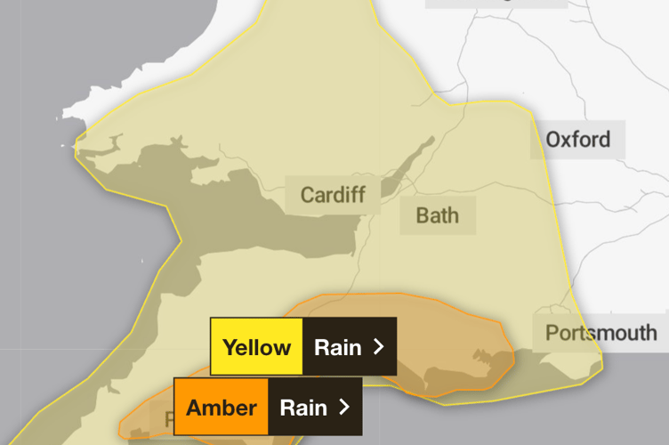 Storm Chandra brings with it a yellow warning for rain