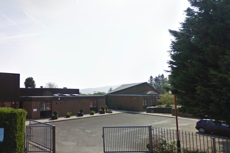 Beaufort Hill Primary, between Ebbw Vale and Brynmawr