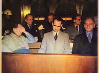 

Did Rudolf Hess father a son while staying in Abergavenny? 