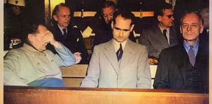 

Did Rudolf Hess father a son while staying in Abergavenny? 