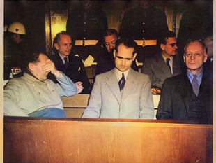 

Did Rudolf Hess father a son while staying in Abergavenny? 