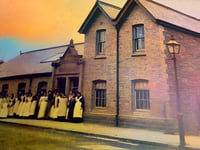 
What manner of person once lived in this weird looking building? 